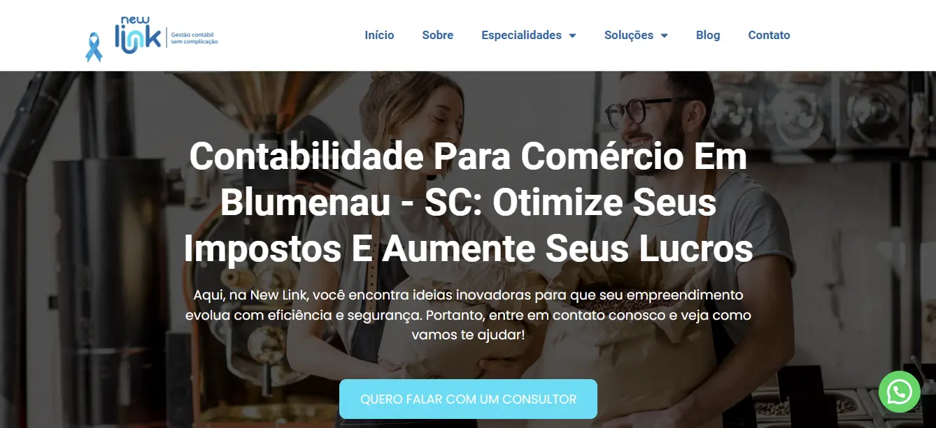 Contabilidade Para Comercio Em Blumenau Sc - New Link